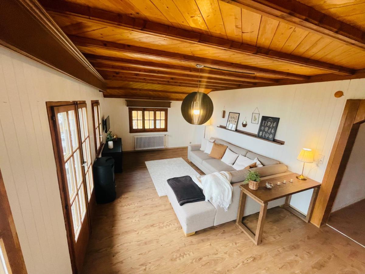 Chalet 4 Personnes Avec Sauna 레셍 외부 사진