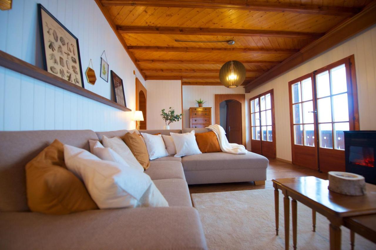 Chalet 4 Personnes Avec Sauna 레셍 외부 사진