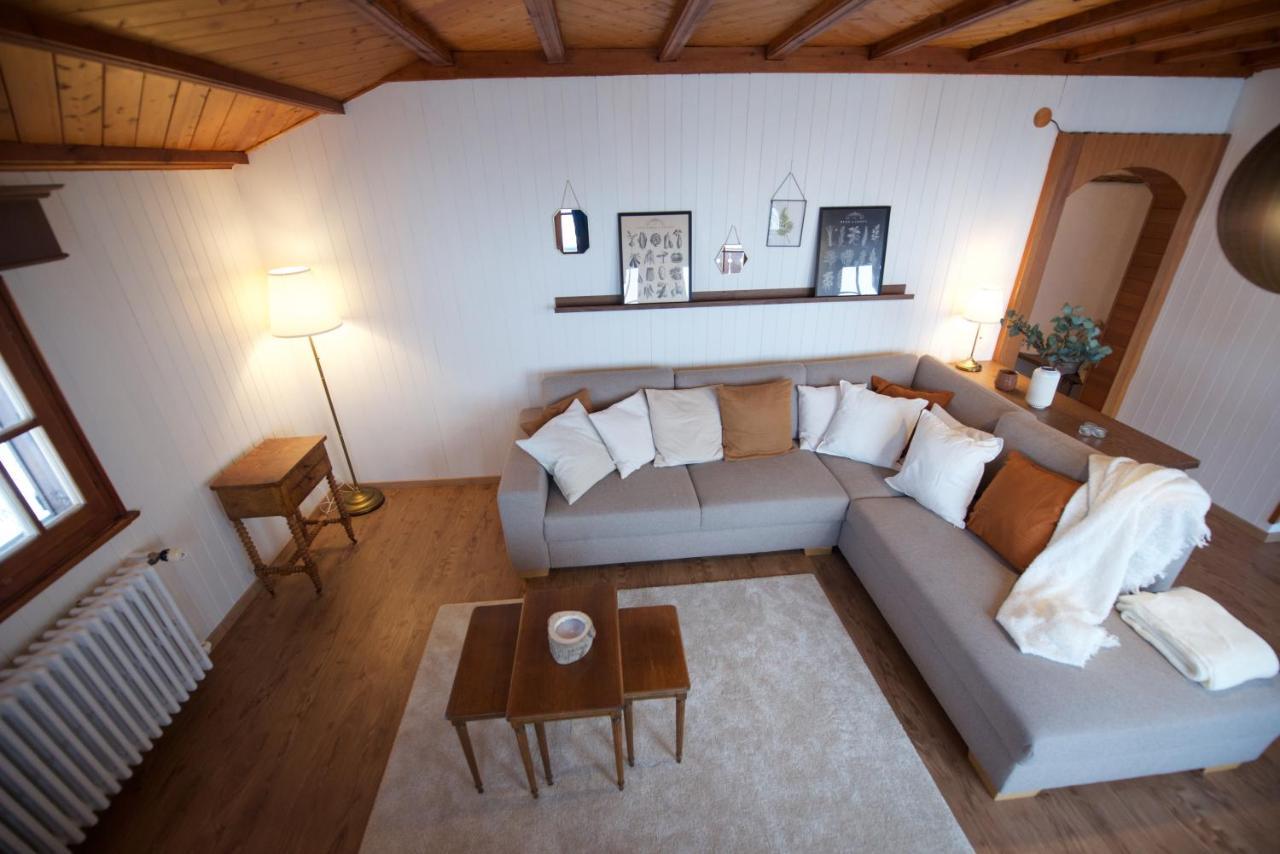 Chalet 4 Personnes Avec Sauna 레셍 외부 사진