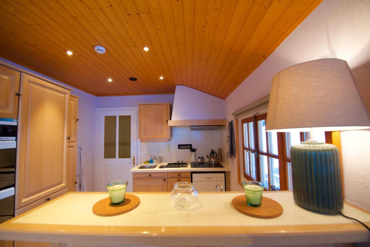 Chalet 4 Personnes Avec Sauna 레셍 외부 사진